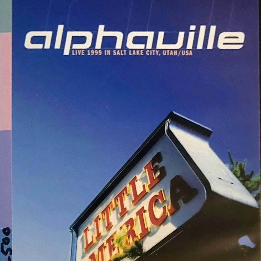 Alphaville - Live In SLC, IT 1999 -Little America DVD-1221 Of 2500 Signed-URVHT